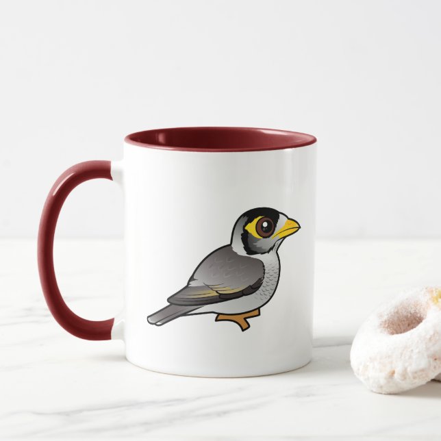 Caneca Birdorable Noisy Miner (Com Donut)