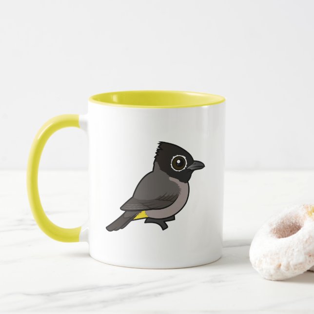 Caneca Birdorable White-spectacled Bulbul (Com Donut)