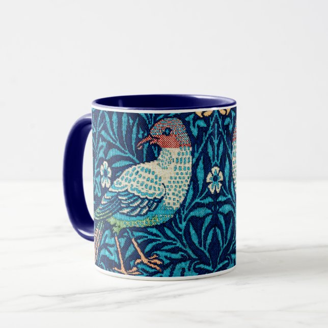 Caneca Birds, William Morris (Frente Esquerda)
