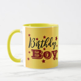 Caneca Birthday Boy Combo Mug para celebrações especiais