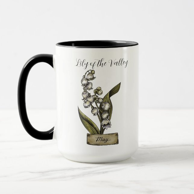 Caneca Birthday Lily Valley (Esquerda)