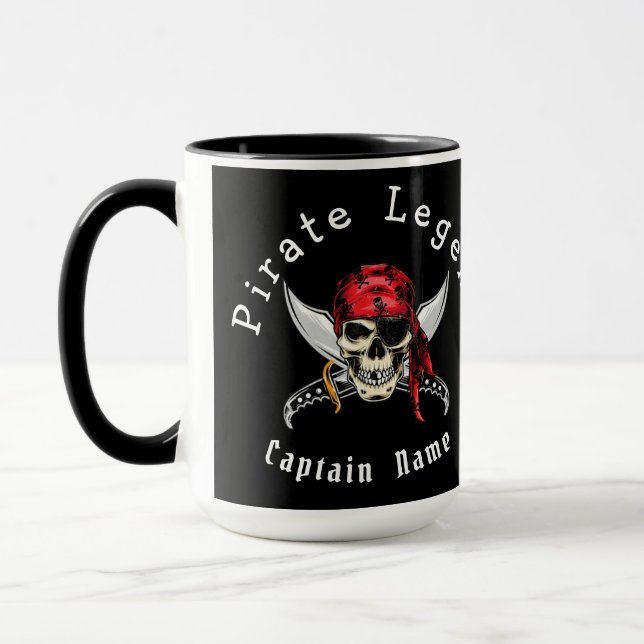 Caneca BIRTHDAY Pirate Skull Mug (Esquerda)