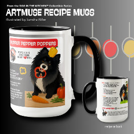 Caneca BISCOITOS DE PIMENTA PARA CACHORRINHOS Receita do