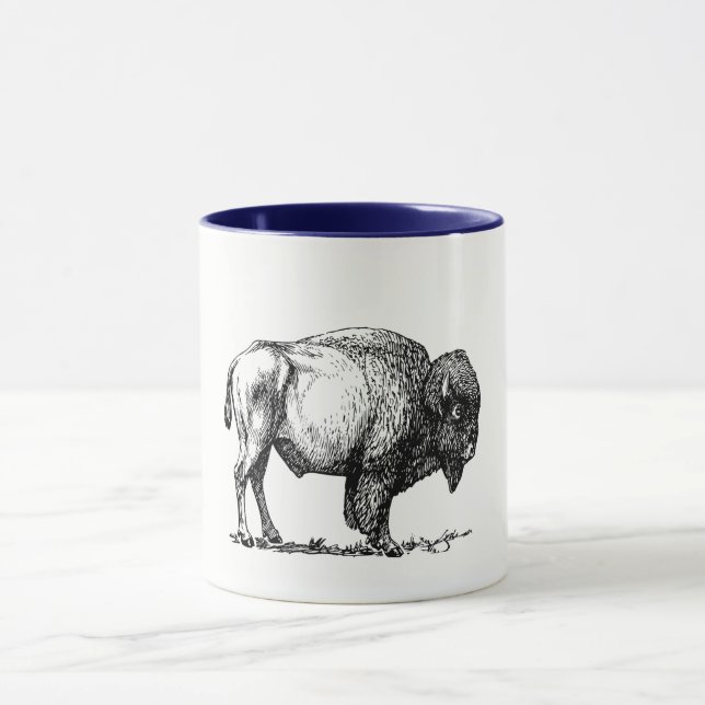 Caneca Bisonte americano do búfalo (Centro)