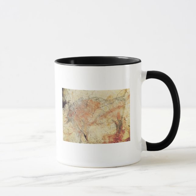 Caneca Bisonte, das cavernas em Altamira, c.15000 BC (Direita)