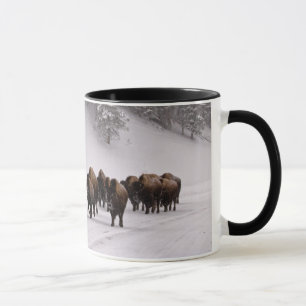 Caneca Bisonte no inverno