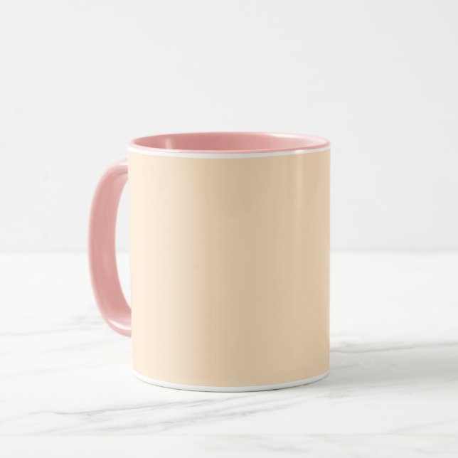 Caneca Bisque (cor sólida) (Frente Esquerda)