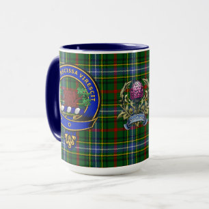 Caneca Bisset Clan Crachá & Tartan