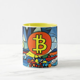 Caneca Bitmoney Art