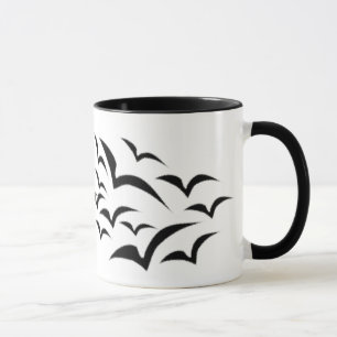 Caneca Black Bat Cloud Mug