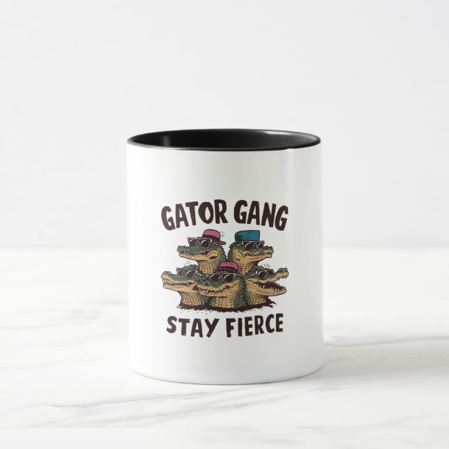 Caneca Black Bold Gang Mug (Centro)