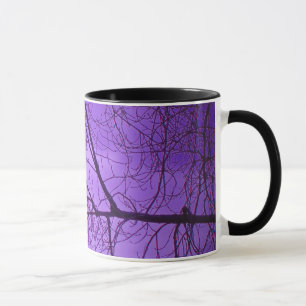 Caneca Black Crown Purple Sky