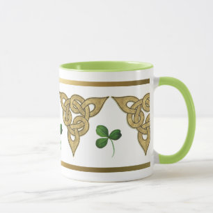 Caneca Black Irish Knotwork