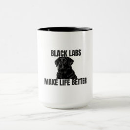 Caneca Black Labs Tornam a Vida Melhor – Black Lab Coffee