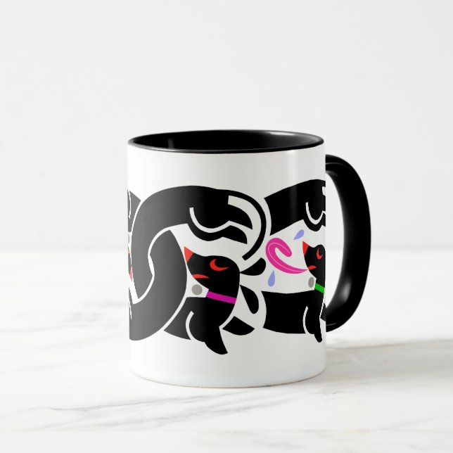 Caneca Black Twisted Doxies Mug (Frente Esquerda)