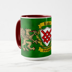 Caneca Blake Irish Shield & Griffins Personalizados