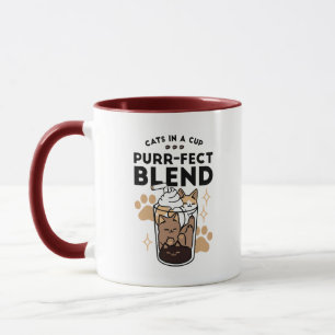 Caneca Blend Puro: Arte de Gato e Café para Pet-Lovers