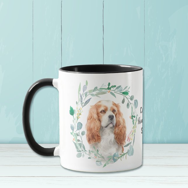 Caneca Blenheim Cavalier King Charles Spaniel Coffee Mug (Criador carregado)
