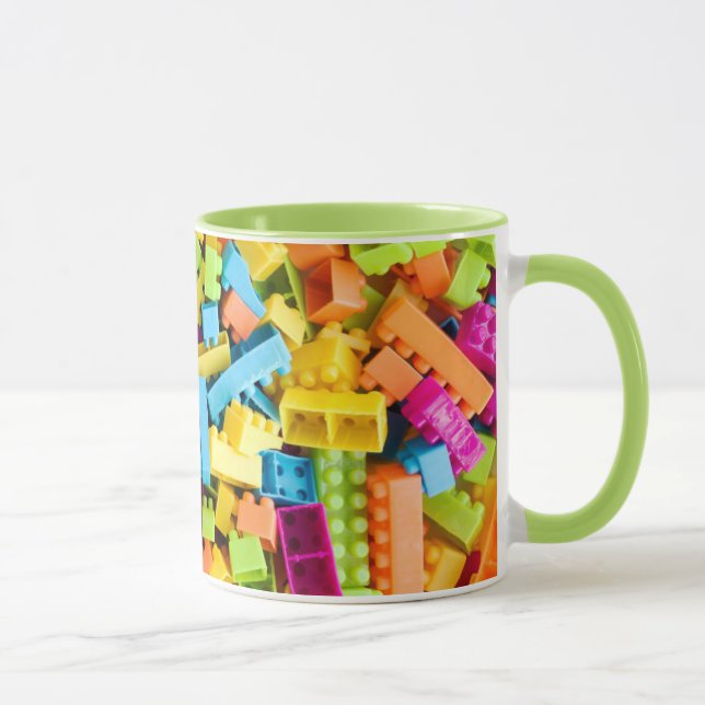 Caneca Blocos de Construção Neo Plástico (Direita)