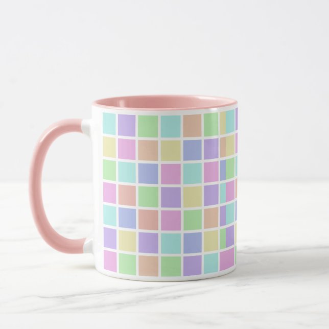 Caneca Blocos de Pastel (Esquerda)