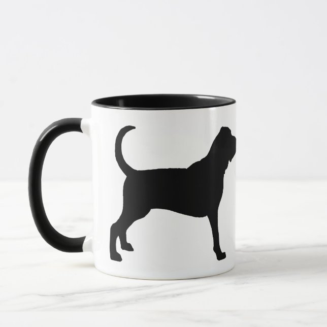 Caneca Bloodhound (preto) (Esquerda)