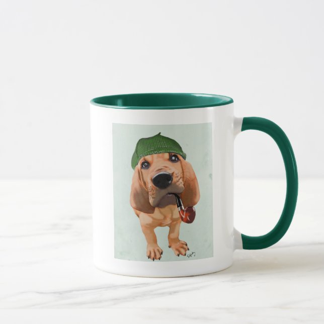 Caneca Bloodhound Sherlock Holmes (Direita)
