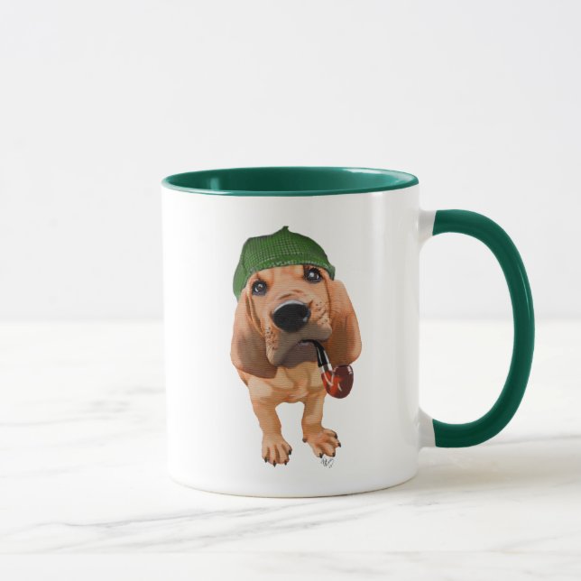 Caneca Bloodhound Sherlock Holmes 2 (Direita)