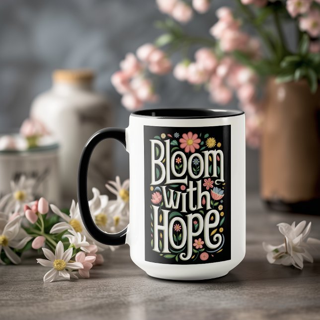 Caneca Bloom com Esperança (Criador carregado)