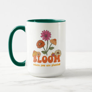 Caneca Bloom onde você está plantado
