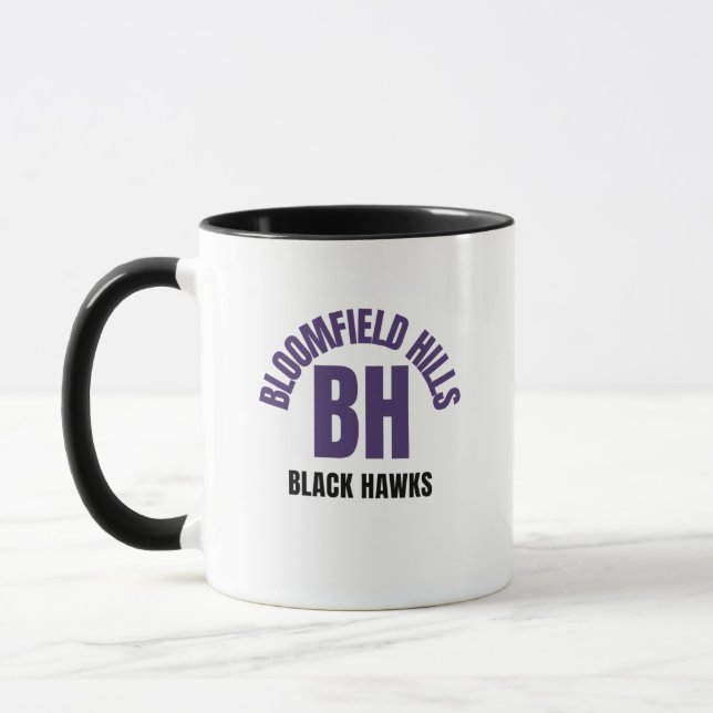 Caneca Bloomfield Colinas Segundo grau Michigan Coffee Mu (Esquerda)