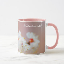 Caneca Blossomas Apricot Japoneses Adoráveis