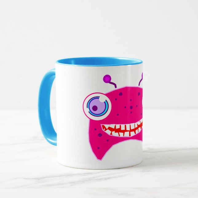 Caneca Blue Combo Scaryface Mug (Frente Esquerda)