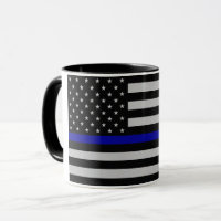 Blue Line fino embandeira