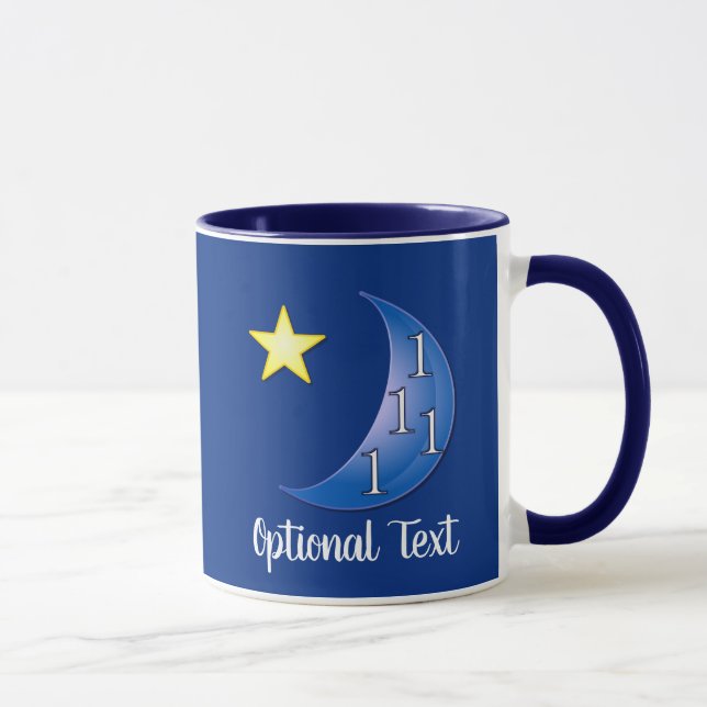 Caneca Blue Moon Customizable Mug (Direita)
