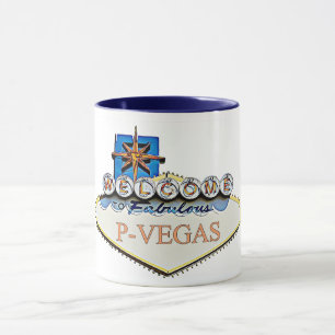 Caneca Blue Orange P-Vegas Platteville Wisconsin