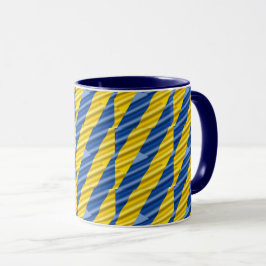 Caneca Blue Yellow Ucrânia Inspirou Sem guerra de Paz