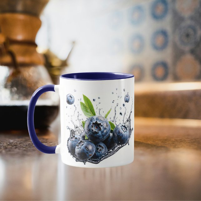 Caneca Blueberry Splash (Criador carregado)