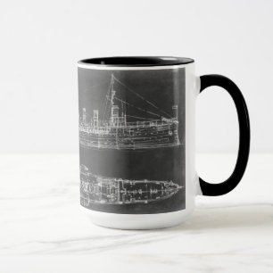 Caneca Blueprint do Marinho Cruiser