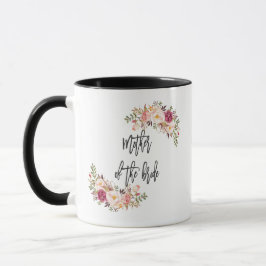 Caneca Blush Floral - Mãe da Noiva