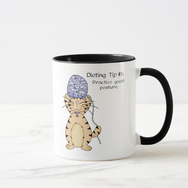 Caneca Boa Postura - Ringer Mug (Direita)