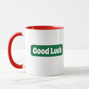 Caneca Boa Sorte Motivacional