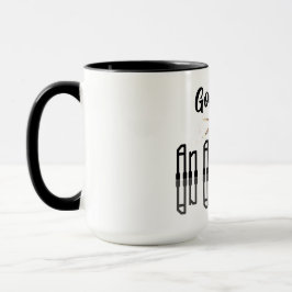 Caneca Boa vida é uma atitude negra e branca