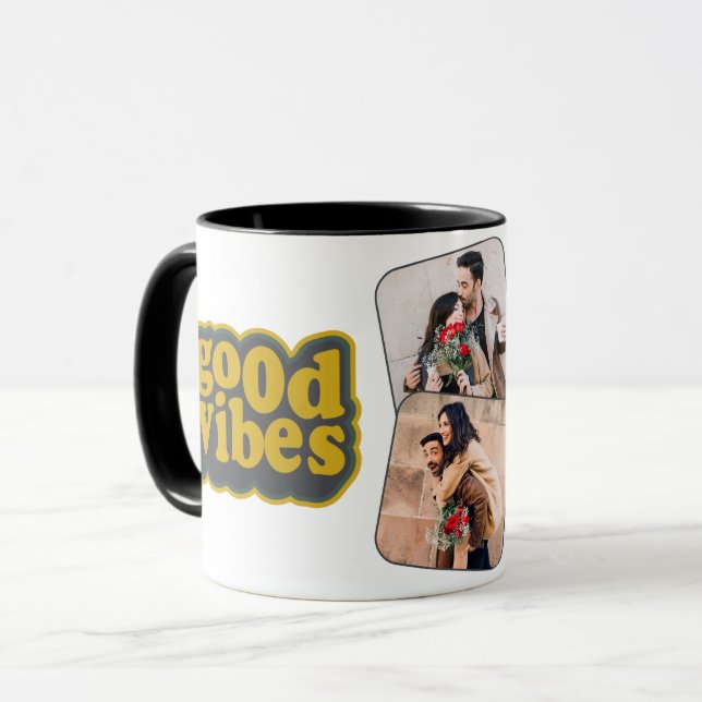 Caneca Boas Vibrações (Frente Esquerda)