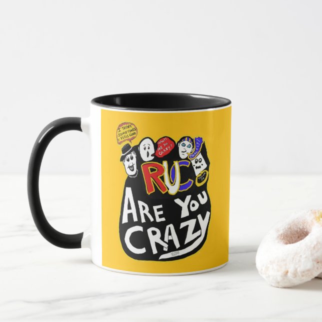 Caneca Boas vibrações, vibrantes (Com Donut)