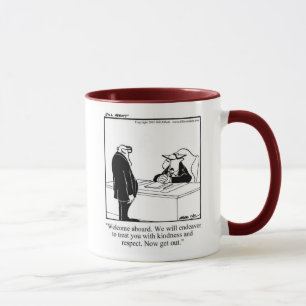 Caneca Boas-vindas do Management Mug