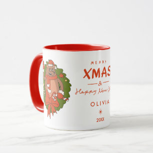 Caneca Boca de Natal Personalizada - Personalizada