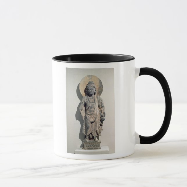 Caneca Bodhisattva ereto Maitreya, século III (Direita)