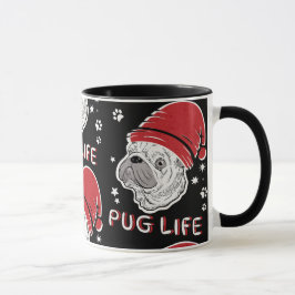 Caneca Bog Life Animal Papais noeis Natal
