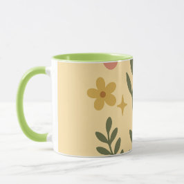 Caneca Boho Floral Mug