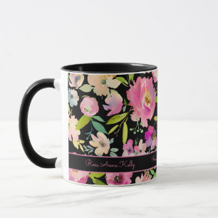Caneca Boho Pastel Watercolor